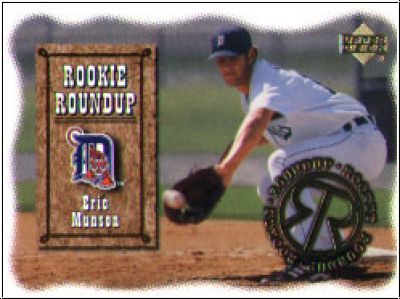 MLB 2001 Upper Deck Rookie Roundup - No RR8 - Eric Munson
