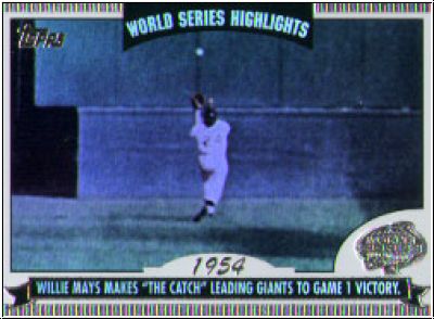 MLB 2004 Topps World Series - No WS-WM - Willie Mays