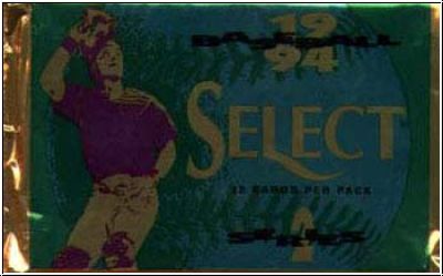 MLB 1994 Select Serie 2 - Päckchen