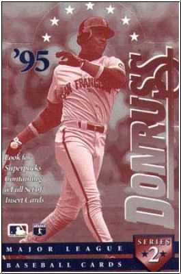MLB 1995 Donruss - Päckchen