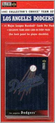 MLB 1997 Upper Deck Collectors Choice - L.A. Dodgers Team Set
