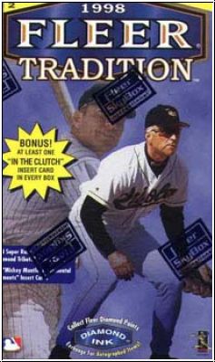 MLB 1998 Fleer Tradition Serie 2 - Box