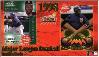 MLB 1998 Pacific Aurora Hobby - Päckchen