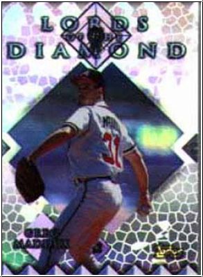 MLB 1999 Topps Lords of the Diamonds - No LD15 - Greg Maddux