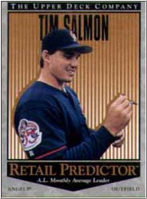 MLB 1996 Upper Deck Predictor Retail - No R28 - Tim Salmon