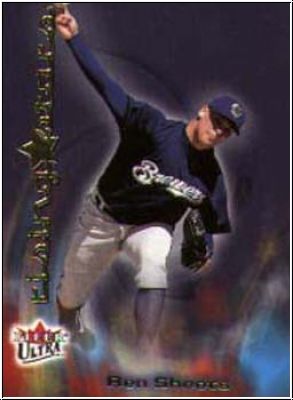 MLB 2002 Ultra Rising Stars - No 11 of 15 RS - Ben Sheets