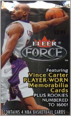 NBA 1999-00 Fleer Force Retail - Päckchen