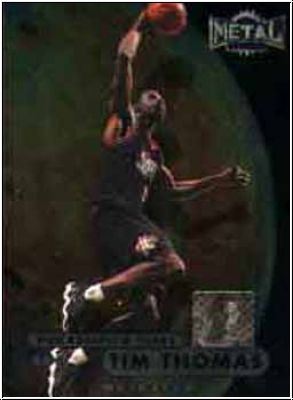NBA 1997-98 Metal Universe Championship - No 34 - Tim Thomas