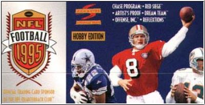 NFL 1995 Score Hobby - Box