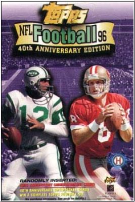 NFL 1996 Topps 40th Anniversary Edition - Päckchen