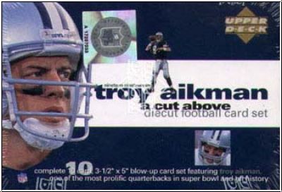 NFL 1997 Upper Deck Troy Aikman A Cut Above