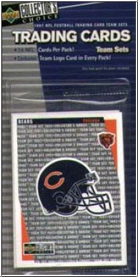NFL 1997 Collector's Choice - Chicago Bears Team Set