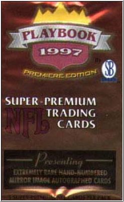 NFL 1997 Scoreboard Playbook Premier Edition - Päckchen