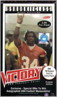 NFL 1999 Upper Deck Victory - Box