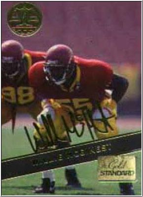 NFL 1994 Signature Rookies Gold Standard Facsimile - No GS13 - Willie McGinest