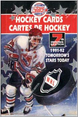NHL 1991-92 7th Inning Sketch WHL