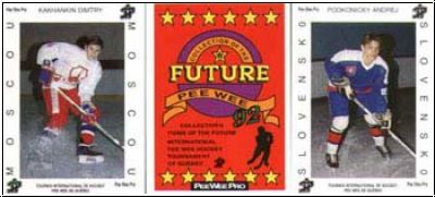 NHL 1992 Quebec Pee-Wee-Pro Tournament Future - Päckchen