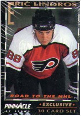 NHL 1992-93 Pinnacle Eric Lindros Road to the NHL