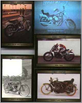 Racing 1993 Harley Davidson Serie 3 - komplettes Set