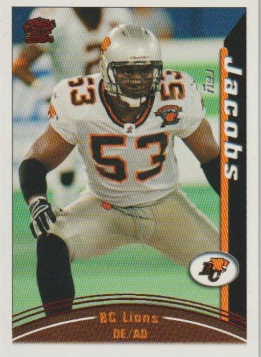 NFL 2004 Pacific CFL Red - No 6 - Ray Jacobs
