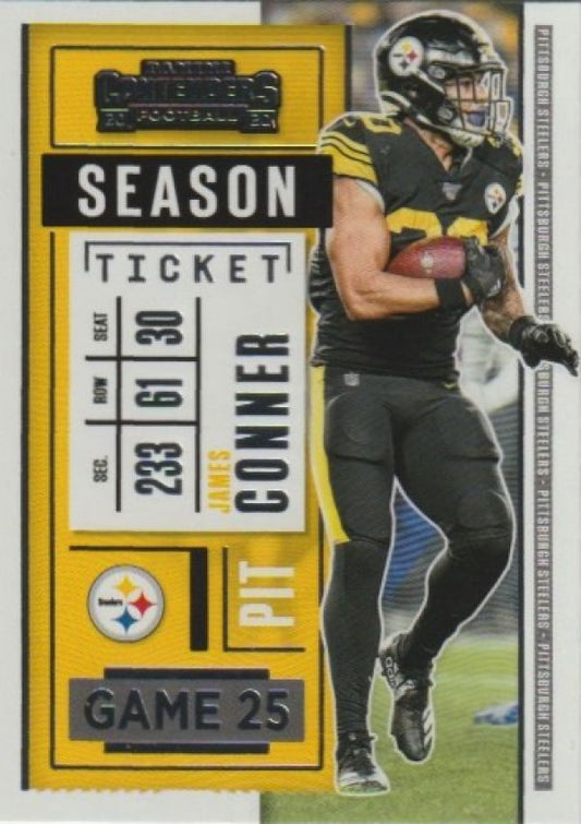 NFL 2020 Panini Contenders - No 17 - James Conner