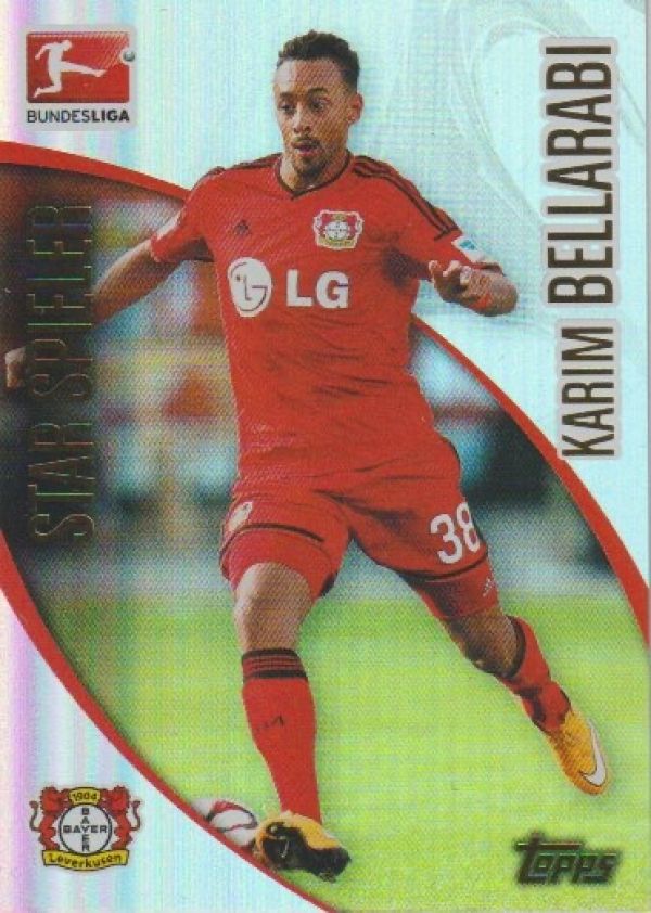 Fussball 2014-15 Topps Chrome - No 125 - Karim Bellarabi