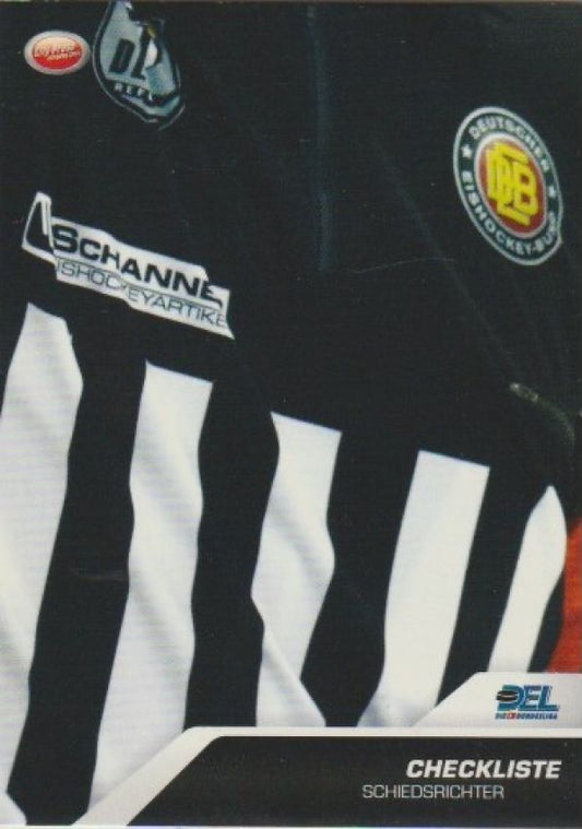 DEL 2009 / 10 CityPress - No 097 - Checkliste Schiedsrichter