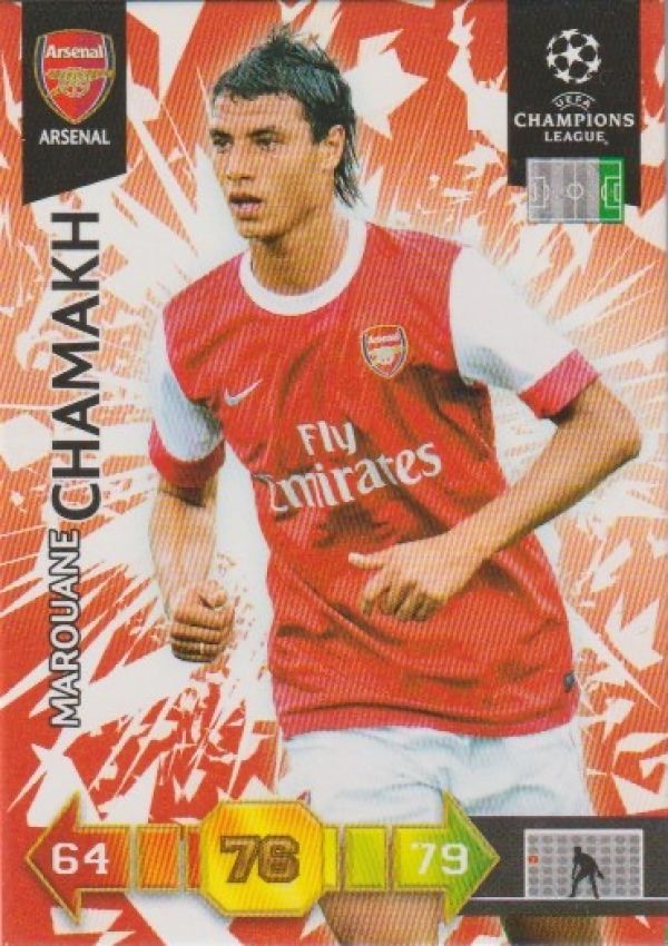 Fussball 2010-11 Panini Adrenalyn XL Champions League - No 11 - Marouane Chamakh