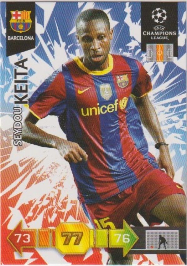 Fussball 2010-11 Panini Adrenalyn XL Champions League - No 26 - Seydou Keita