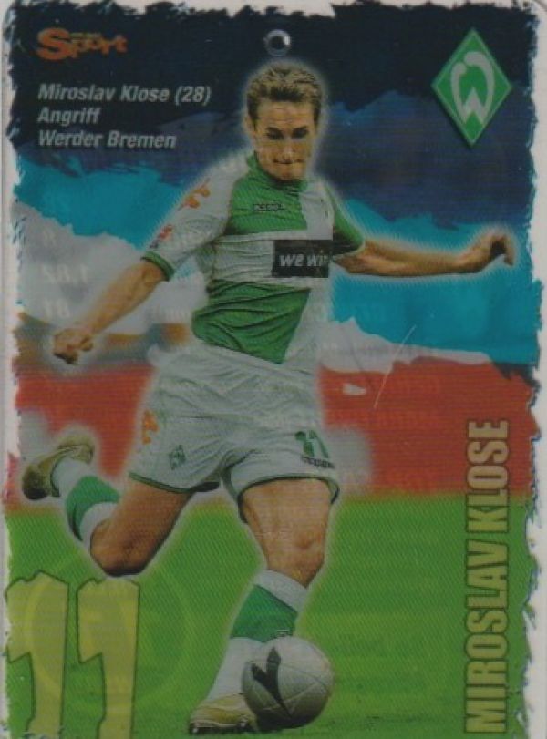 Fussball 2008-09 Bravo Supercards - No NN0 - Miroslav Klose