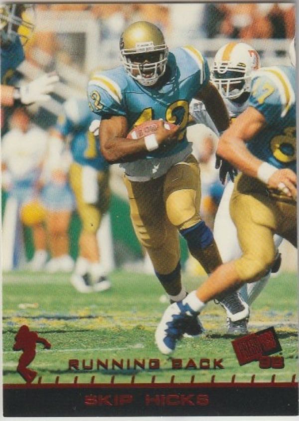 NFL 1998 Press Pass Paydirt Red - No 42 - Skip Hicks