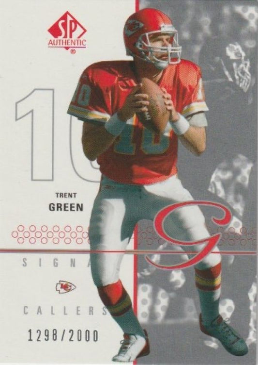 NFL 2002 SP Authentic - No 120 - Trent Green