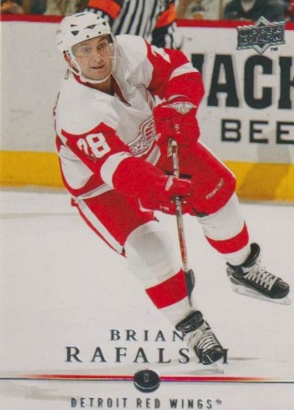 NHL 2008-09 Upper Deck - No 323 - Brian Rafalski