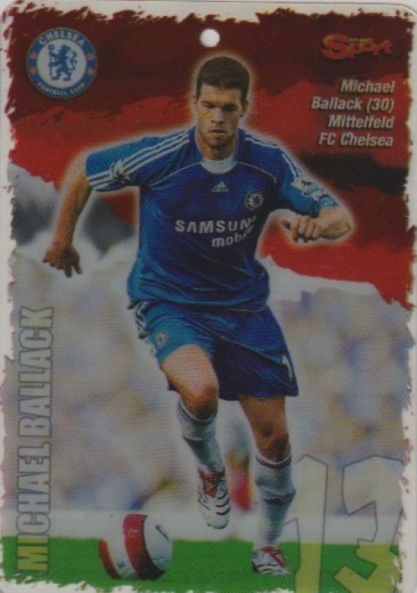 Fussball 2008-09 Bravo Supercards - No NN0 - Michael Ballack