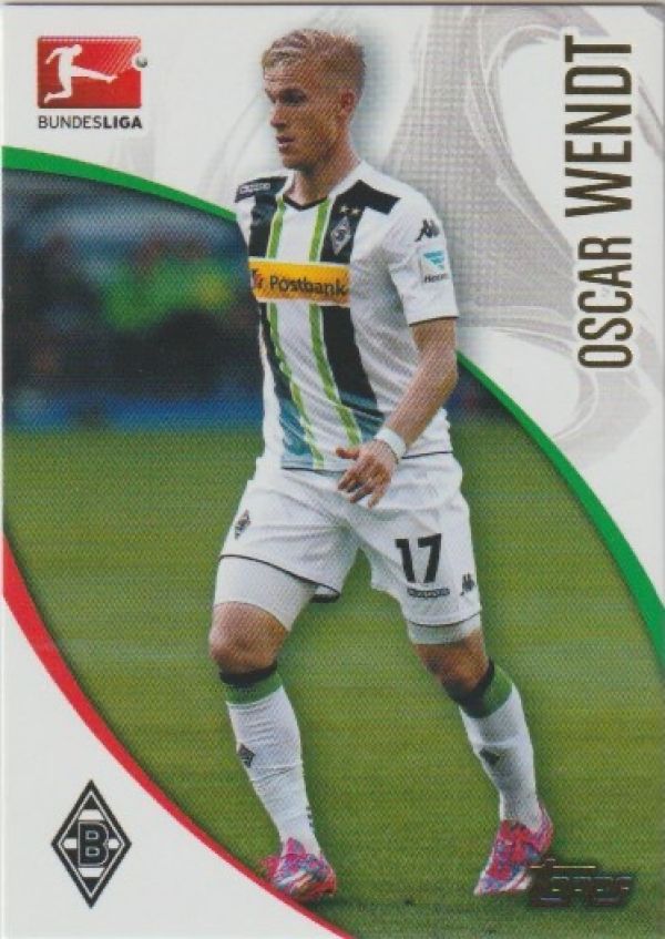 Fussball 2014-15 Topps Chrome - No 144 - Oscar Wendt