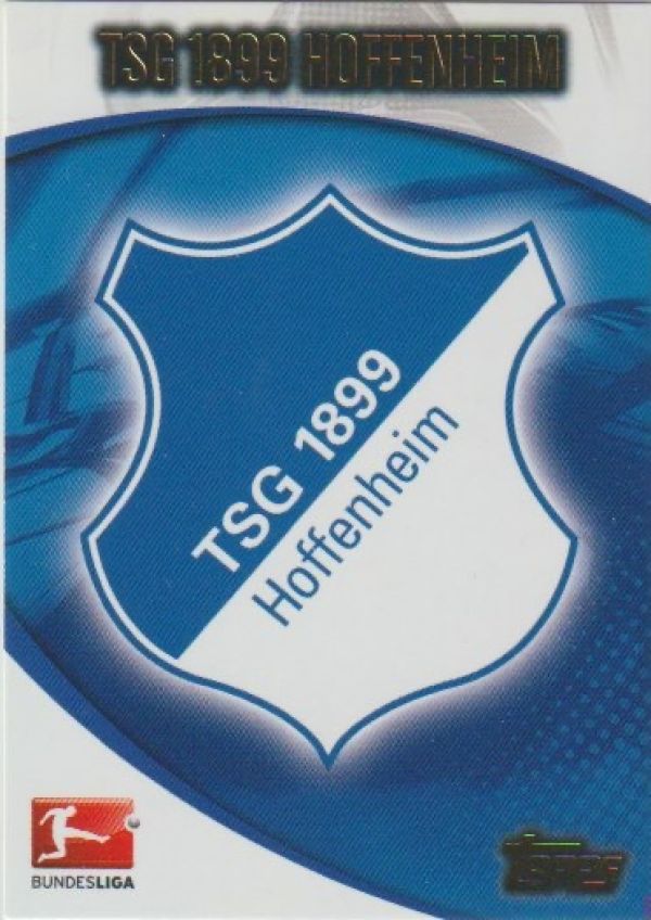 Fussball 2014-15 Topps Chrome - No 223 - Team Logo TSG 1899 Hoffenheim