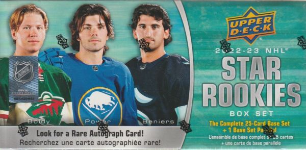 NHL 2022-23 Upper Deck Star Rookies