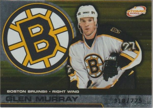 NHL 2002-03 Atomic Hobby Parallel - No 6 - Glen Murray
