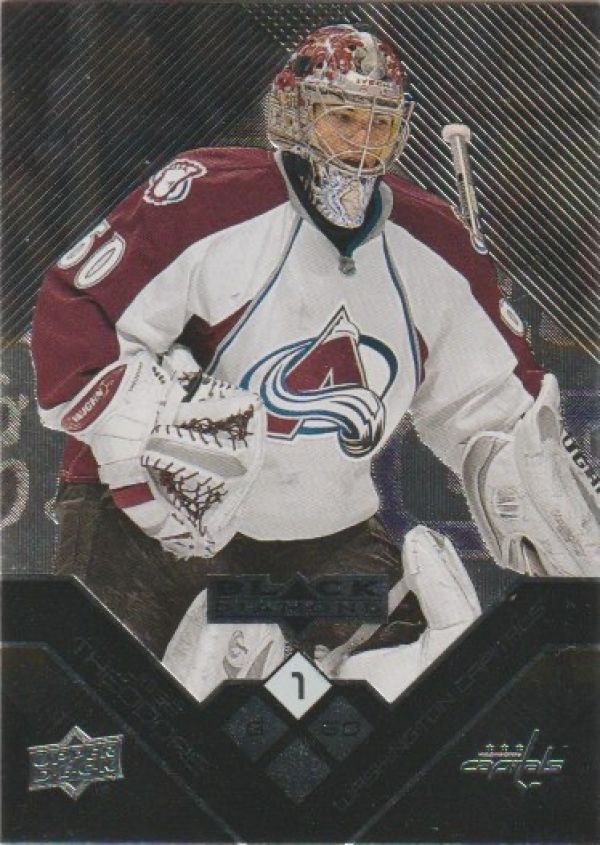 NHL 2008-09 Black Diamond - No 82 - Jose Theodore