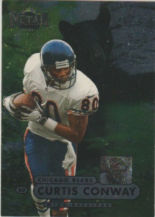 NFL 1998 Metal Universe - No 25 - Curtis Conway
