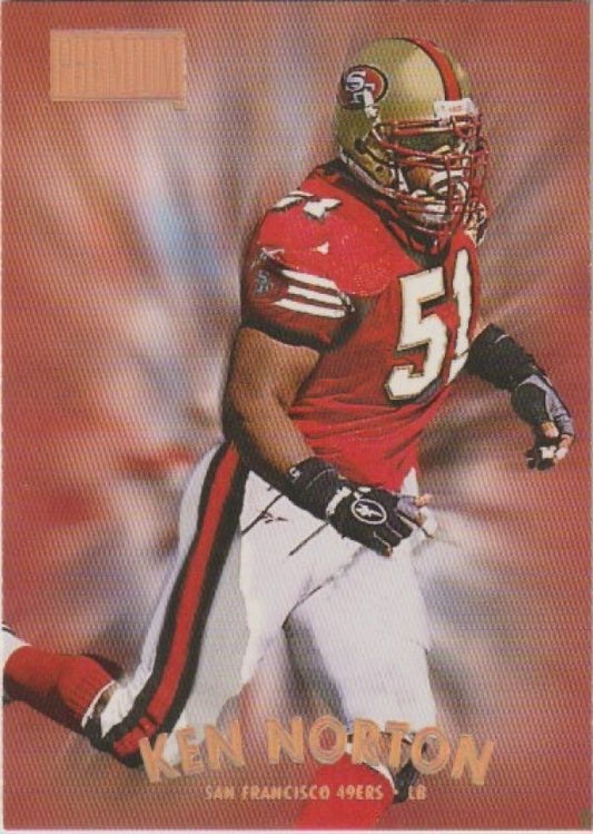 NFL 1997 SkyBox Premium - No 202 - Ken Norton
