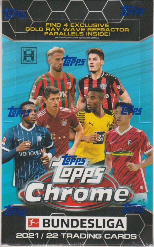 Soccer 2021-22 Topps Chrome Bundesliga Hobby Lite