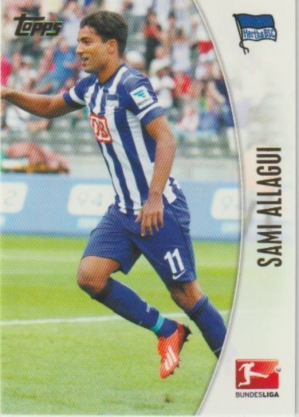 Soccer 2013-14 Topps Chrome - No 22 - Sami Allagui