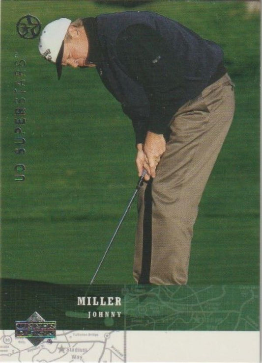 Golf 2002-03 UD SuperStars - No 91 - Johnny Miller