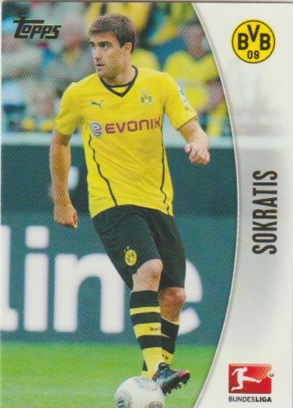 Soccer 2013-14 Topps Chrome - No 49 - Sokratis