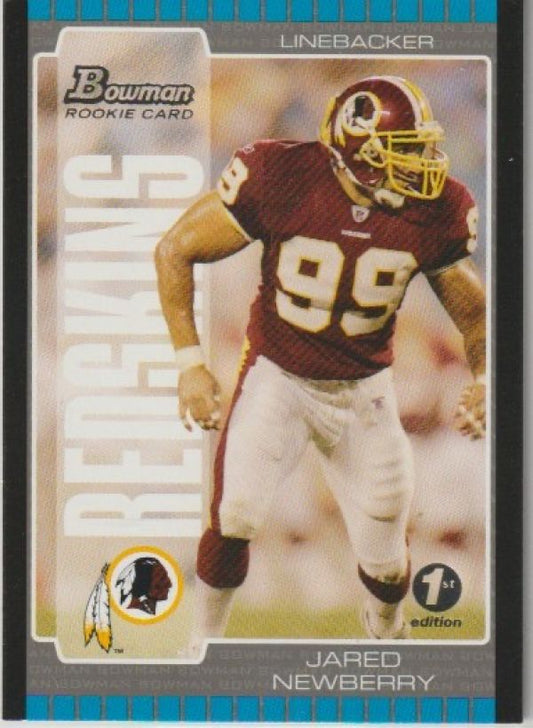 NFL 2005 Bowman First Edition - No 241- Jared Newberry