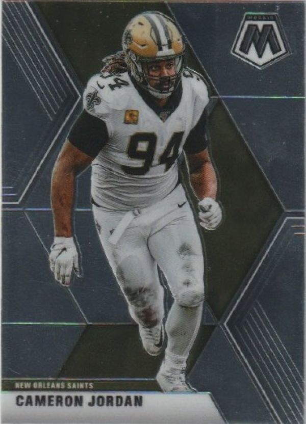 NFL 2020 Panini Mosaic - No 147 - Cameron Jordan