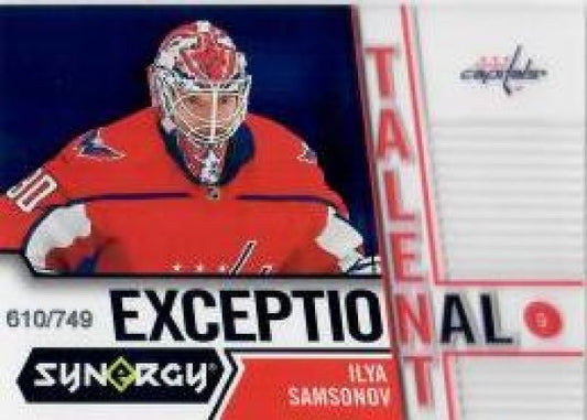 NHL 2018-19 Synergy Exceptional Talent - No ET-22 - Ilya Samsonov