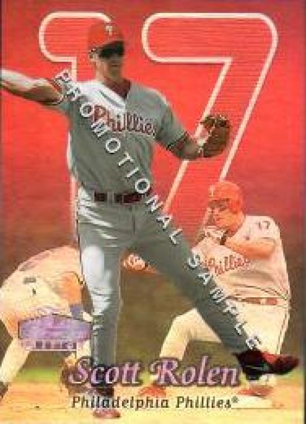 MLB 1999 Flair Showcase - No 17 - complete Row 1, 2, 3 - Scott Rolen