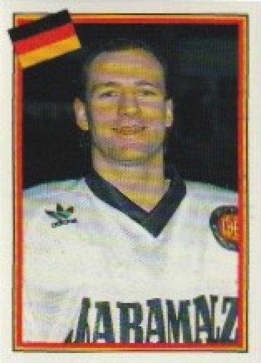NHL/DEL/SHL 1993 Swedish Semic World Championships Stickers - No 153 - Uli Hiemer